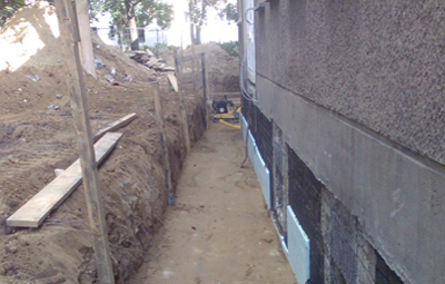 Maschinelle Aushubarbeiten