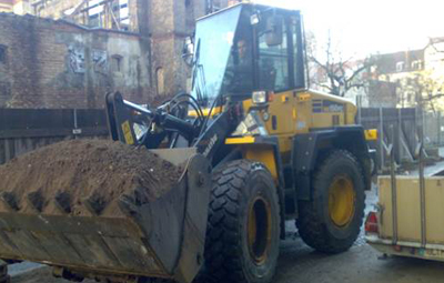 Maschinelle Aushubarbeiten