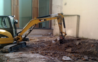 Erdbewegungsarbeiten