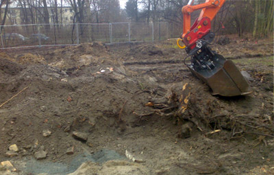 Erdbewegungsarbeiten